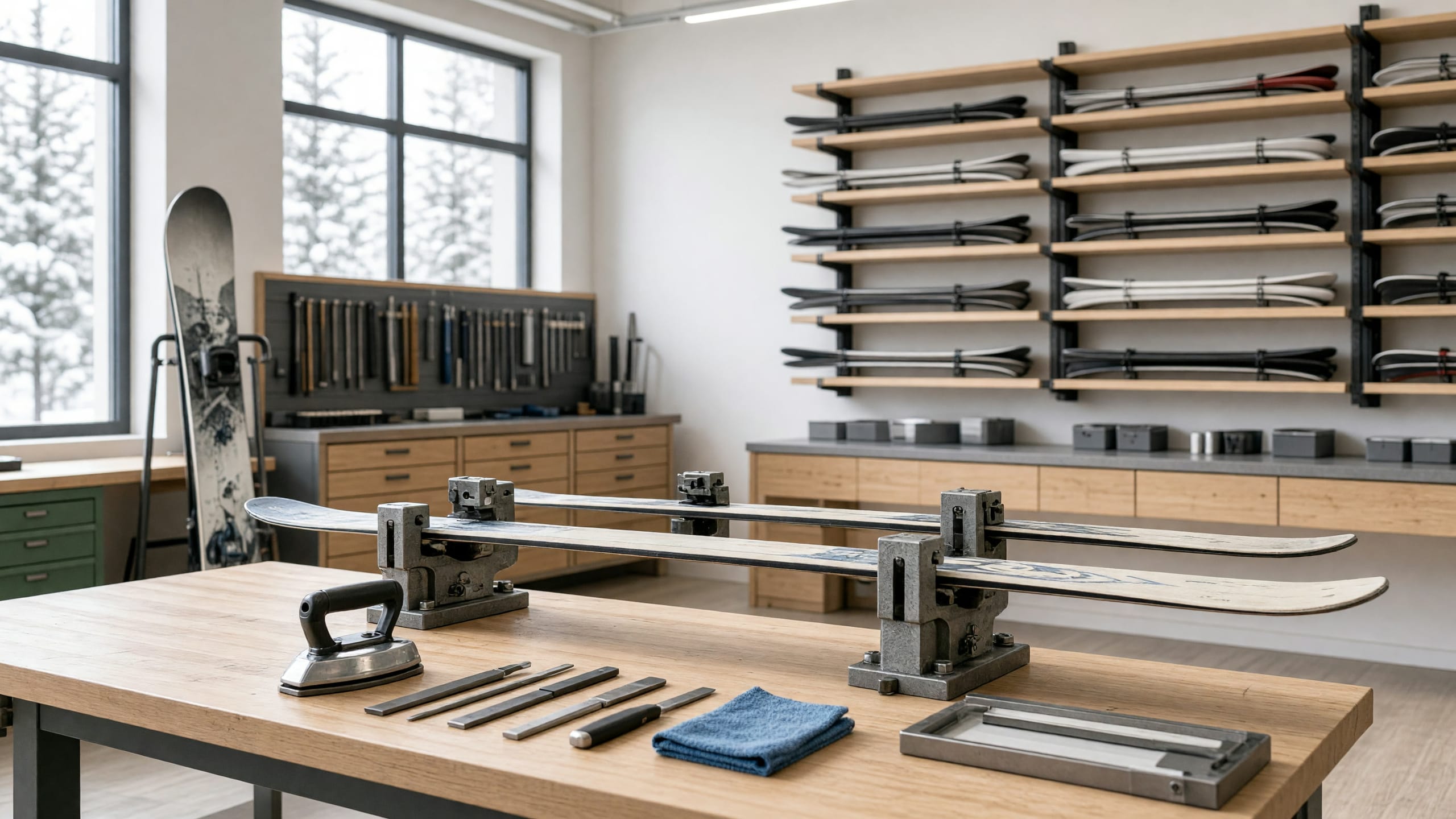 Best booking system for ski repair shop